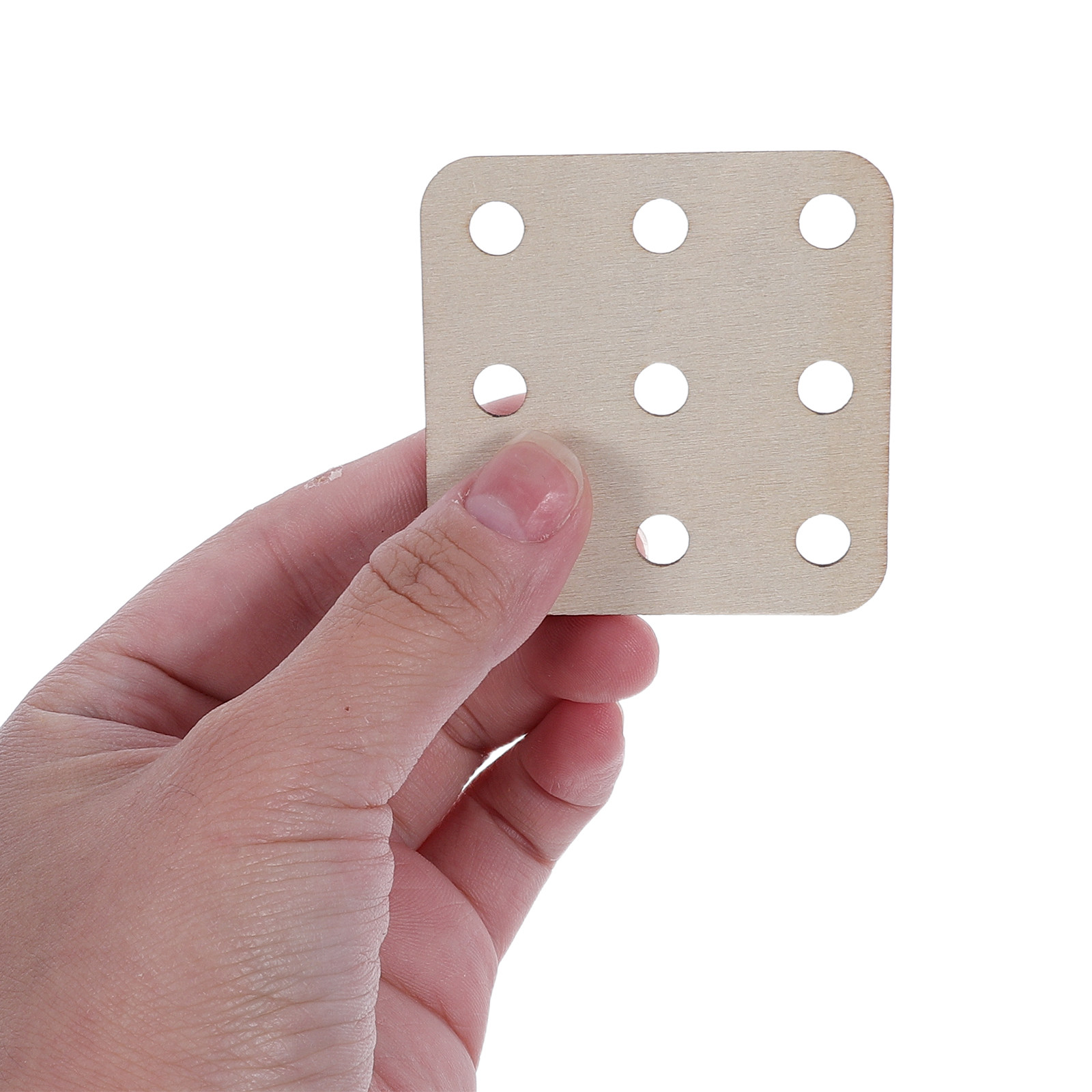 Tablet Weaving Accessories - 48 stuks houten tabletten voor weefwerk,