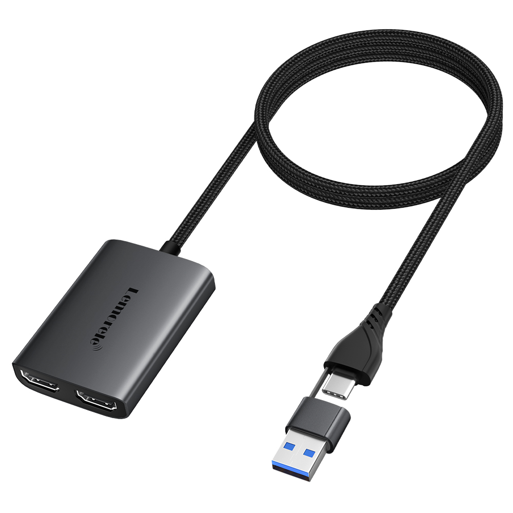Hdmi Adapter Tablet - Lemorele Dual HDMI Adapter 4K Type