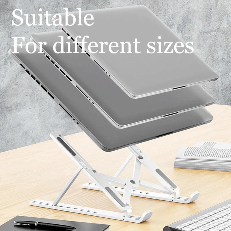 Cooling Stand Tablet - Opvouwbare laptopstandaard Koelende notebookbeugel Verstelbare draagbare