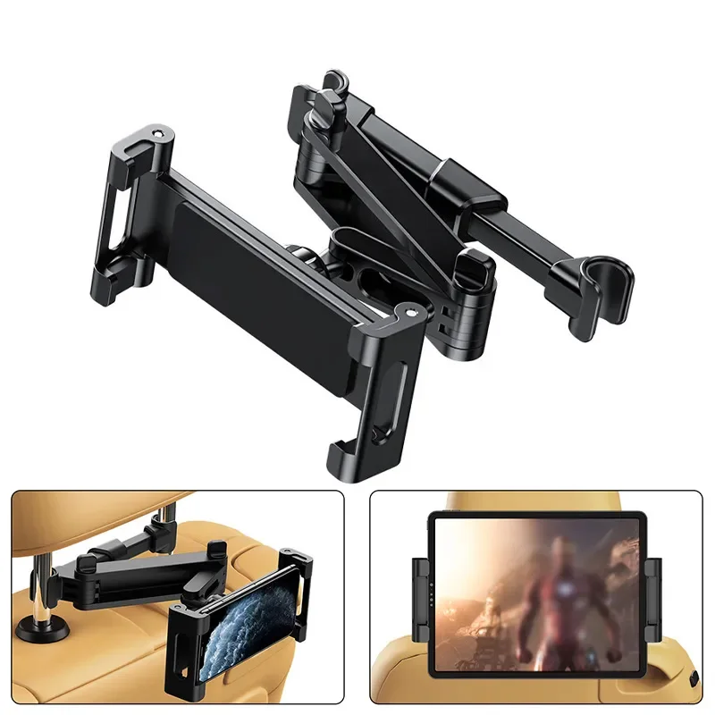 Trimble Tablet Accessories - 360 graden draaibare verstelbare autohoofdsteun Telefoon
