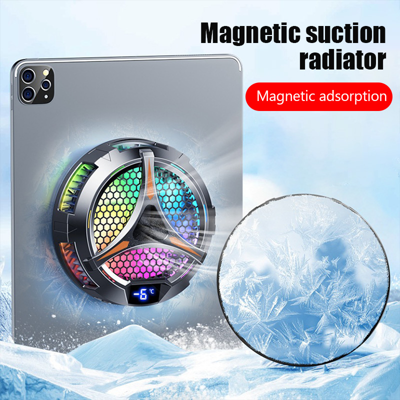 Cooling Stand Tablet - X42 ventilator telefoon magnetische koeler voor