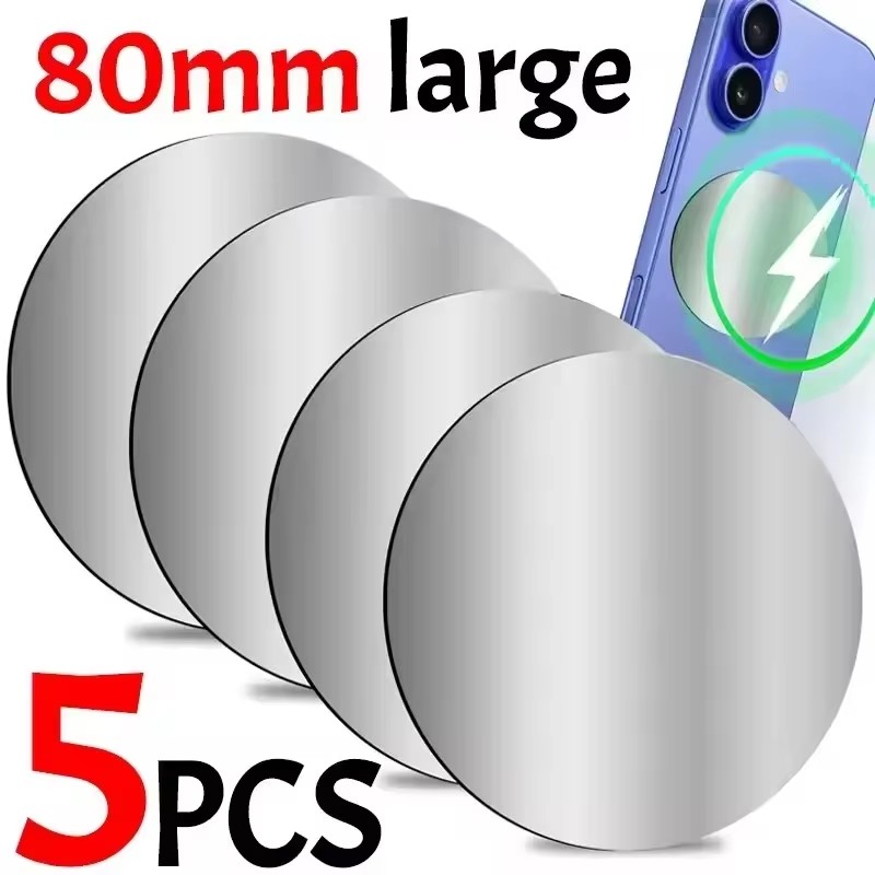 Trimble Tablet Accessories - 1-5PCS 8CM magnetische metalen plaat schijf