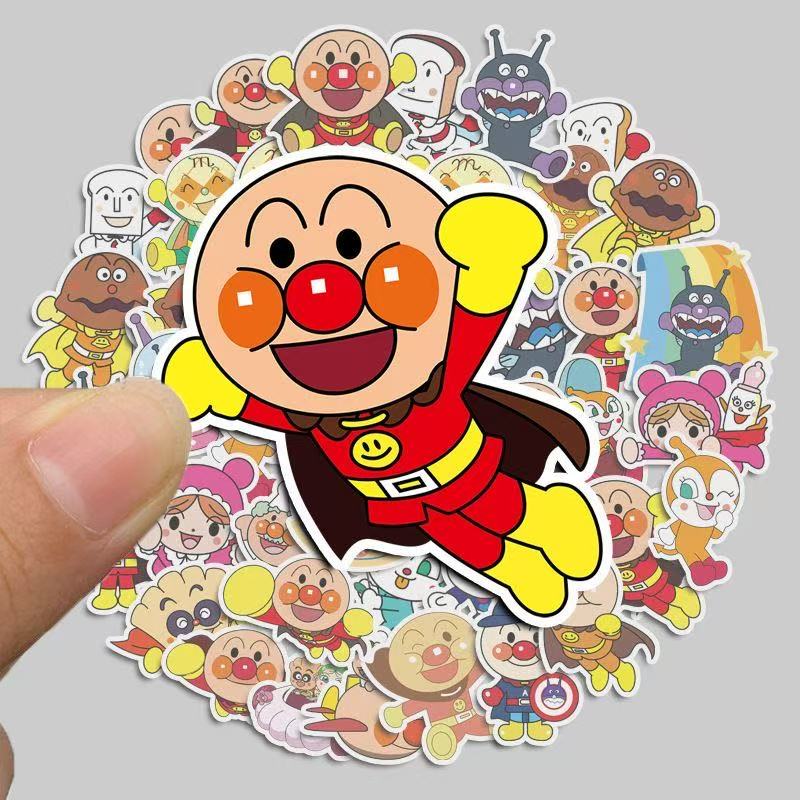 Tablet Accessories For Students - 50 stuks cartoon anime afbeelding Anpanman