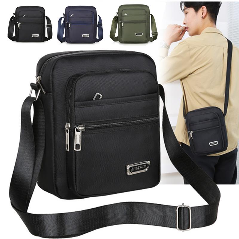 Tablet Shoulder Bag - Nylon schoudertas voor heren, zakelijk, vrije