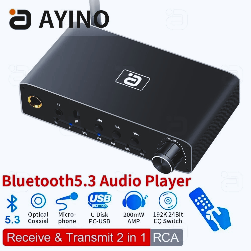 Hdmi Adapter Tablet - AYINO DA310B 2In1 Bluetooth 5.3 Ontvanger