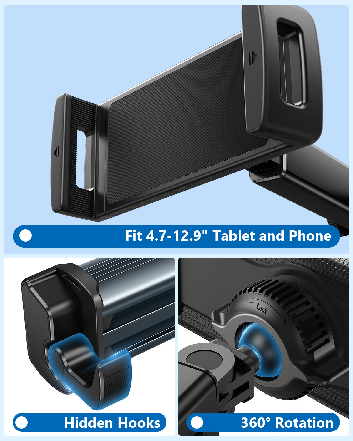 Hipacool Auto Tablet Houder St - Trimble Tablet Accessories recensie en prijs