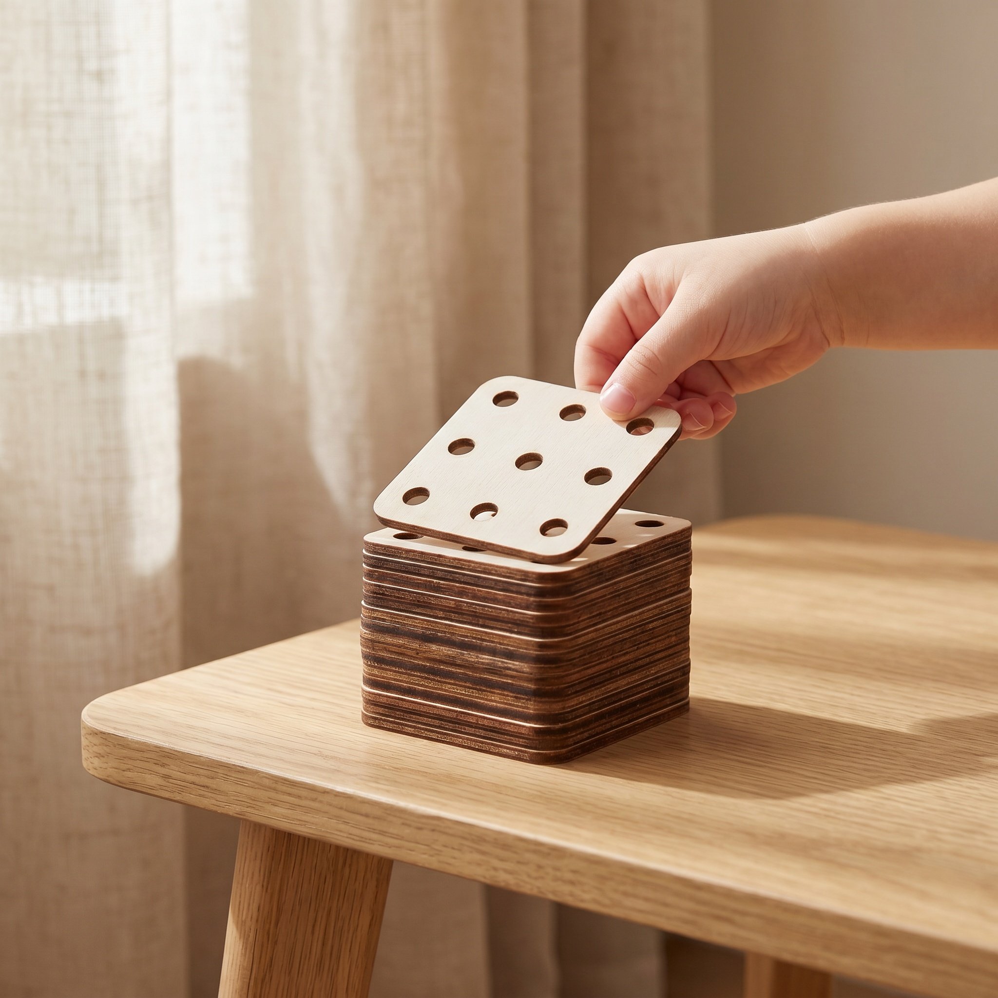 48 stuks houten tabletten voor - Tablet Weaving Accessories recensie en prijs