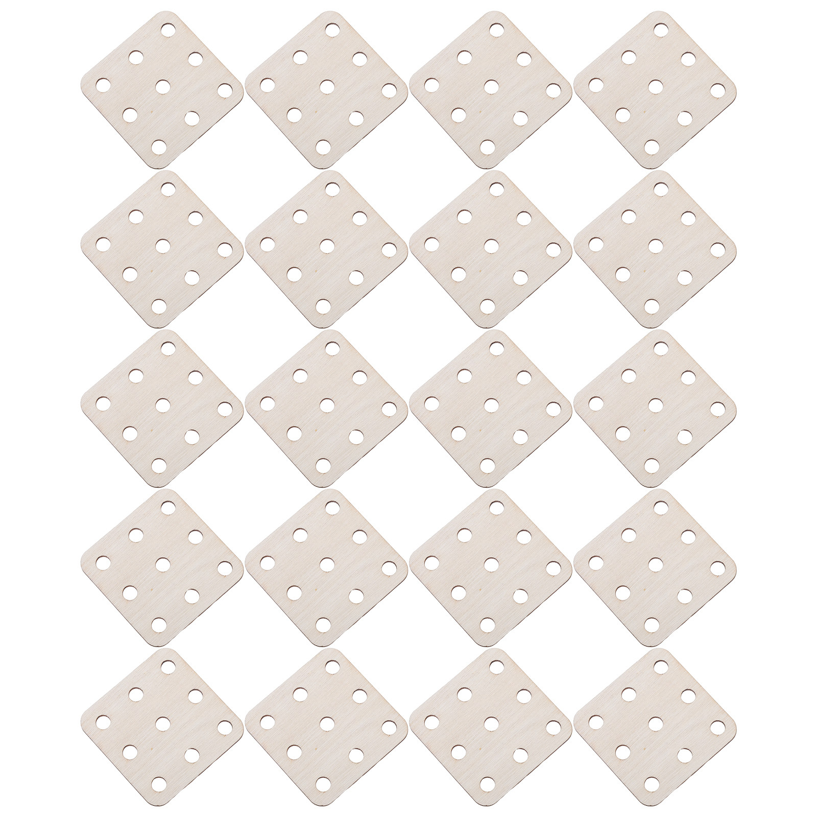 48 stuks houten tabletten voor - Tablet Weaving Accessories recensie en prijs