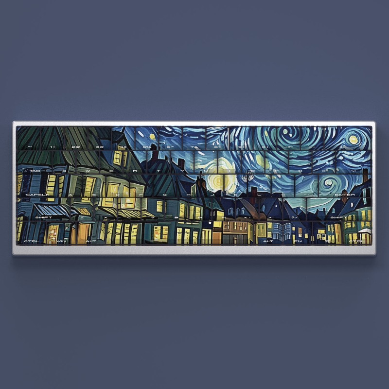 Van Gogh Starry Sky Thema Keyc - Tablet Pc Accessories recensie en prijs