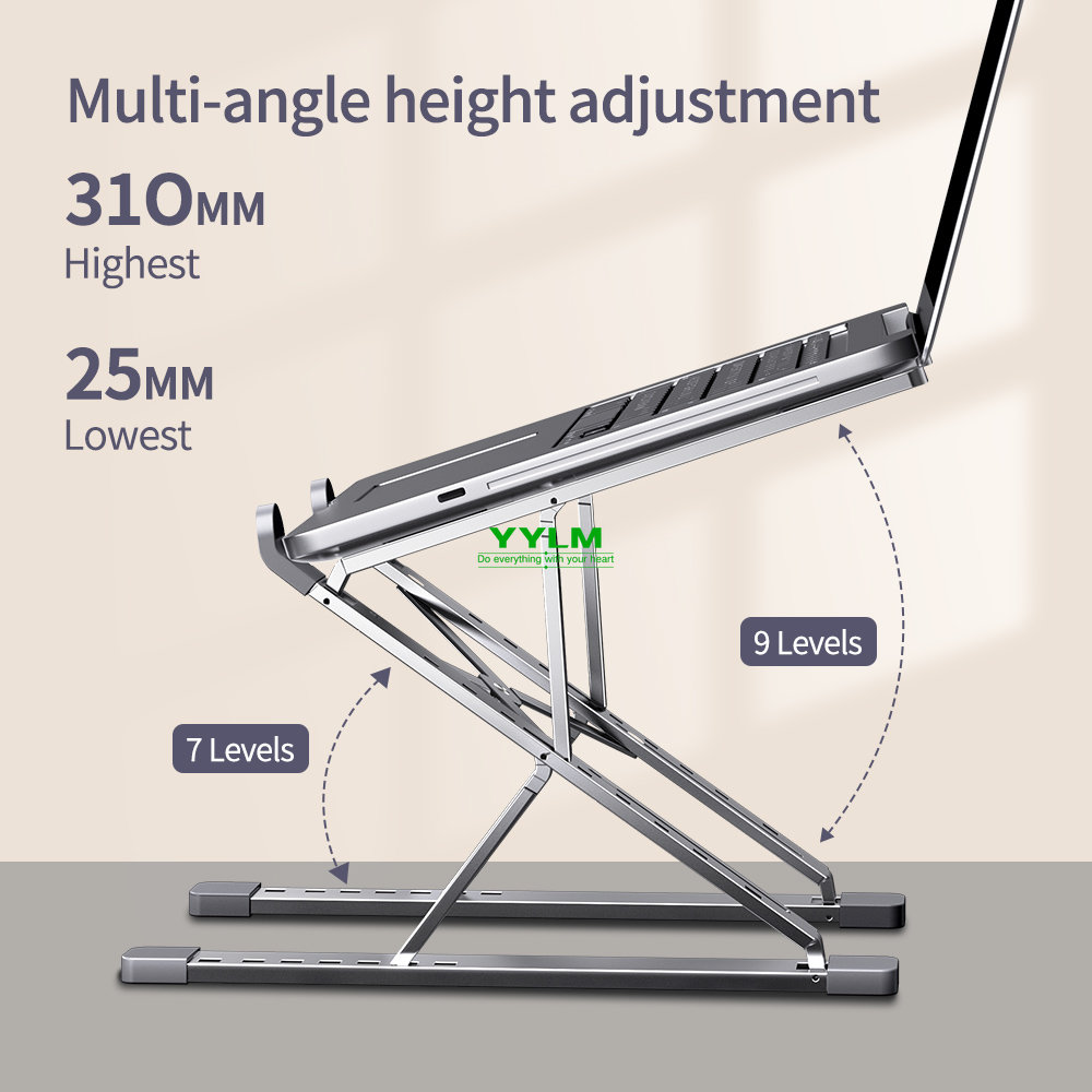 YYLM N8 Laptopstandaard Alumin - Cooling Stand Tablet recensie en prijs