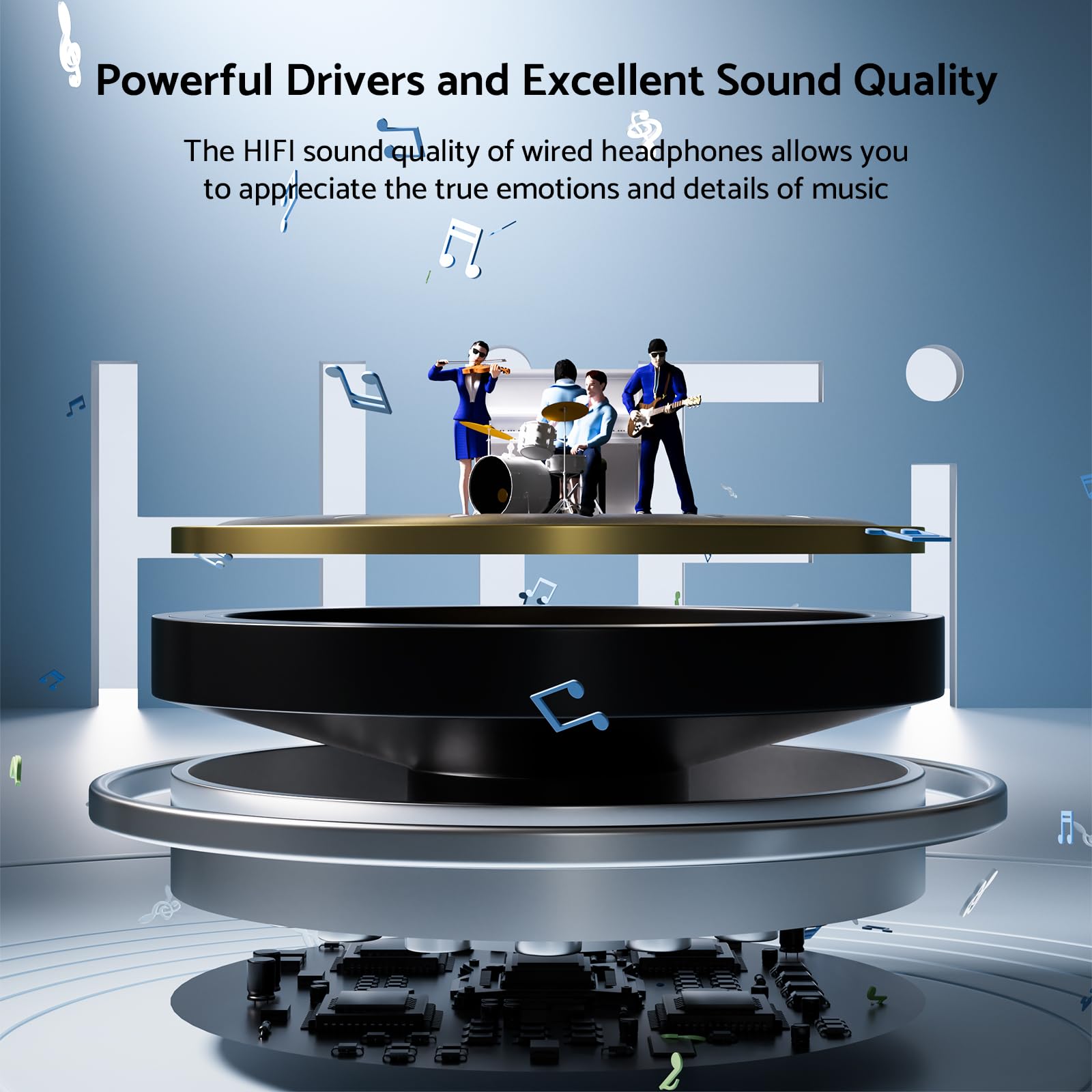 HiFi Surround-hoofdtelefoon Ba - Tablet Pc Accessories recensie en prijs