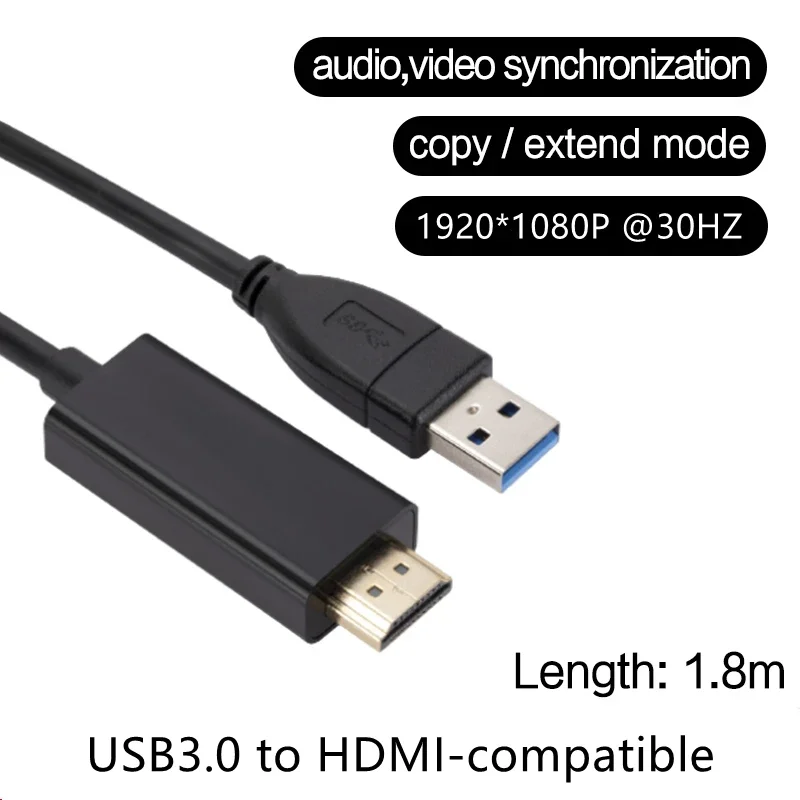 1.8M USB 3.0 Naar HDMI-compati - Hdmi Adapter Tablet recensie en prijs