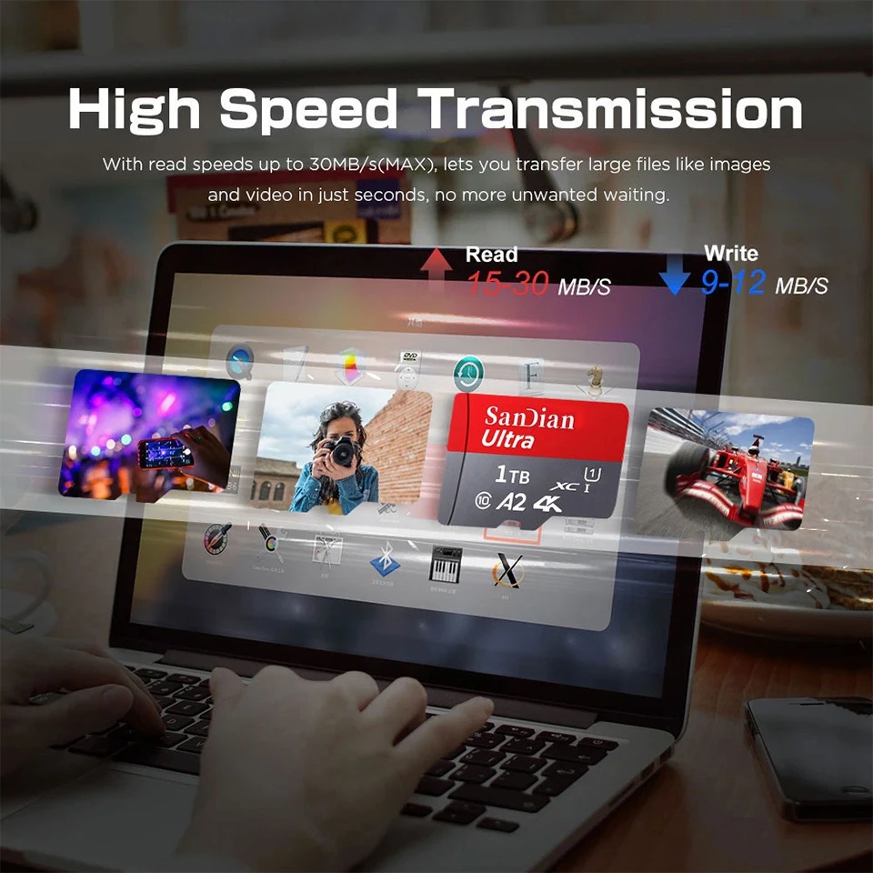 High Speed UHS-I U3 V30 A2 geh - Microsd Card Tablet recensie en prijs