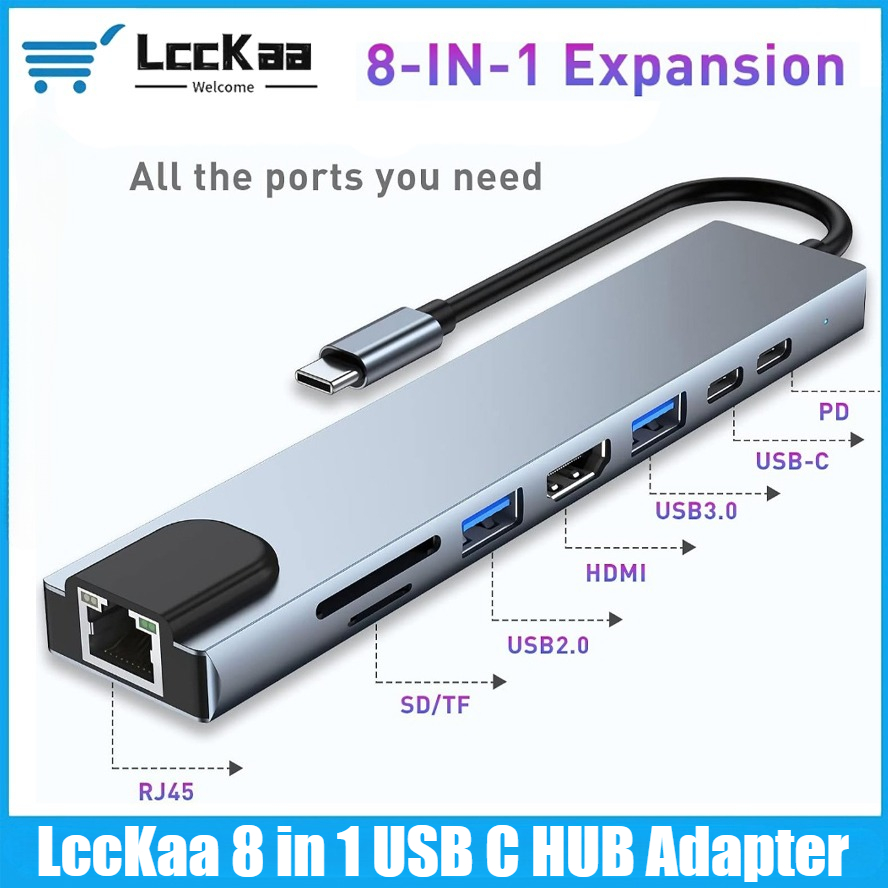USB-C Hub 8/7-in-1 4K HDMI Ada - Hdmi Adapter Tablet recensie en prijs