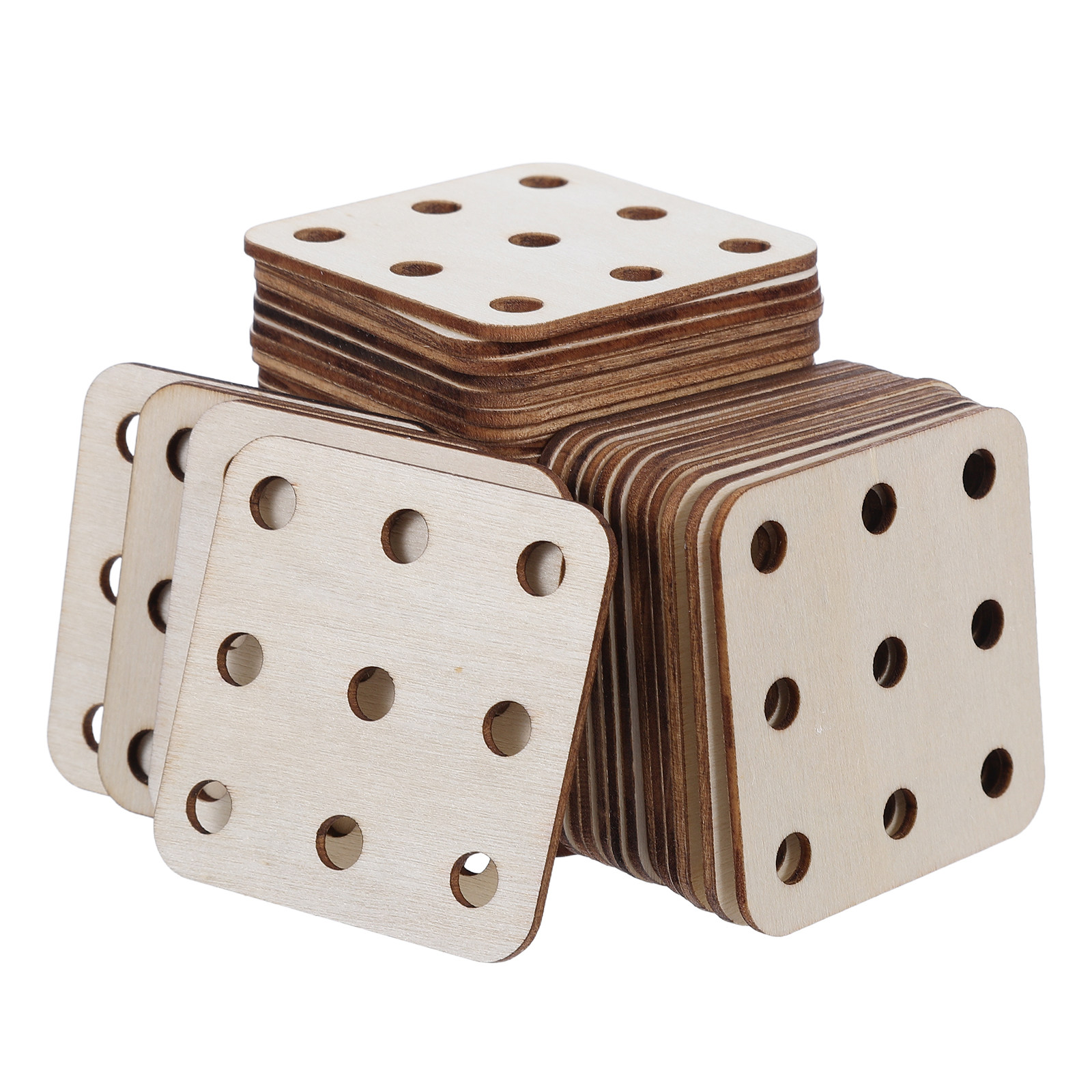 48 stuks houten tabletten voor - Tablet Weaving Accessories recensie en prijs