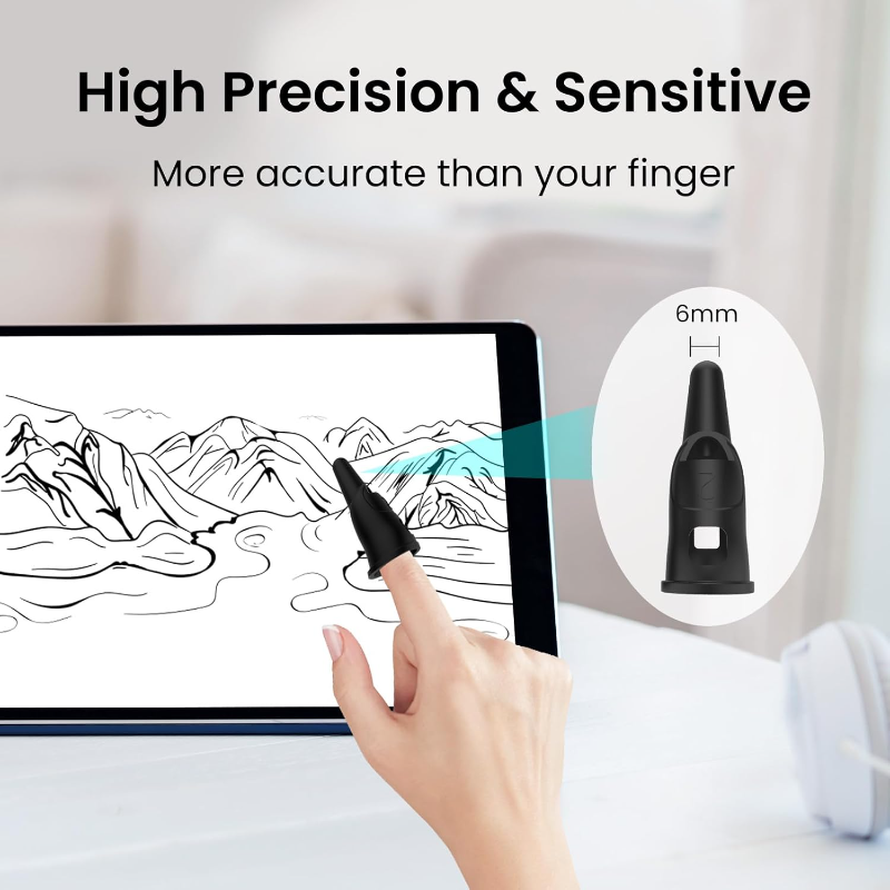 Zachte siliconen vingerstylusp - Ipad Pencil Stylus recensie en prijs