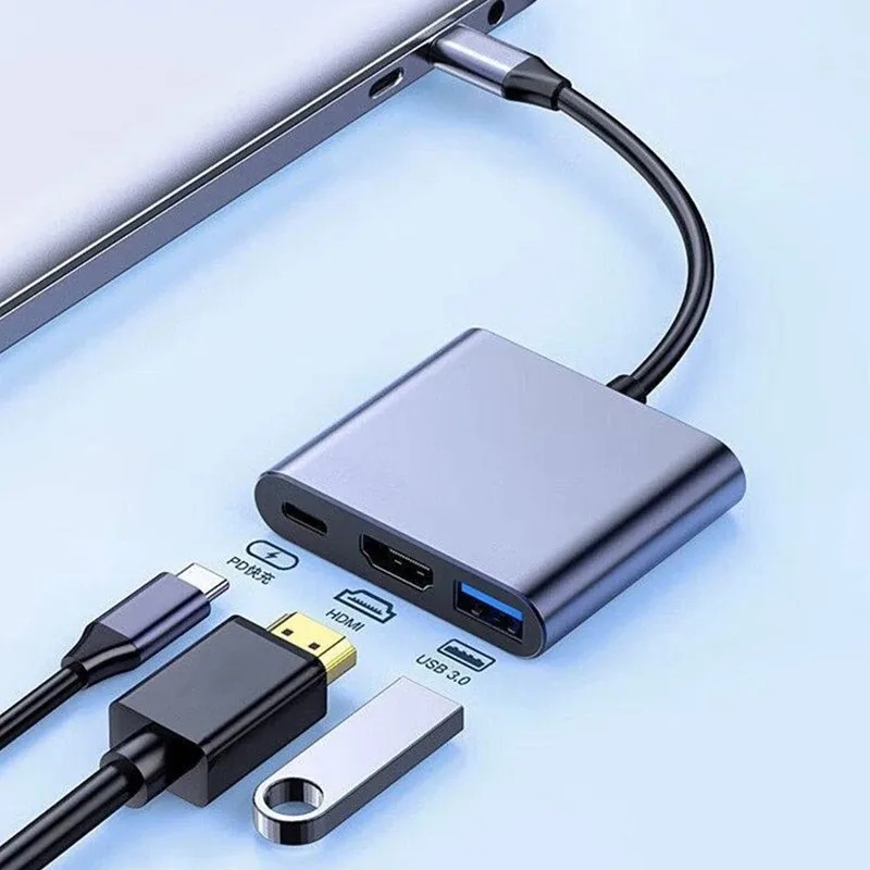 USB C HUB 3in1 Type C 3.0 naar - Hdmi Adapter Tablet recensie en prijs