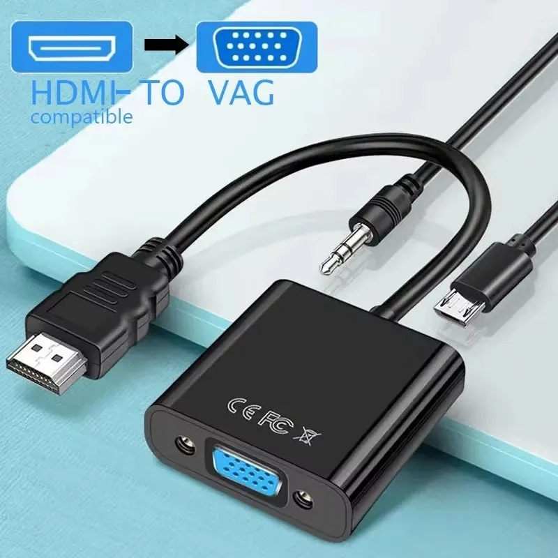 1-4sets HD 1080P HDMI naar VGA - Hdmi Adapter Tablet recensie en prijs