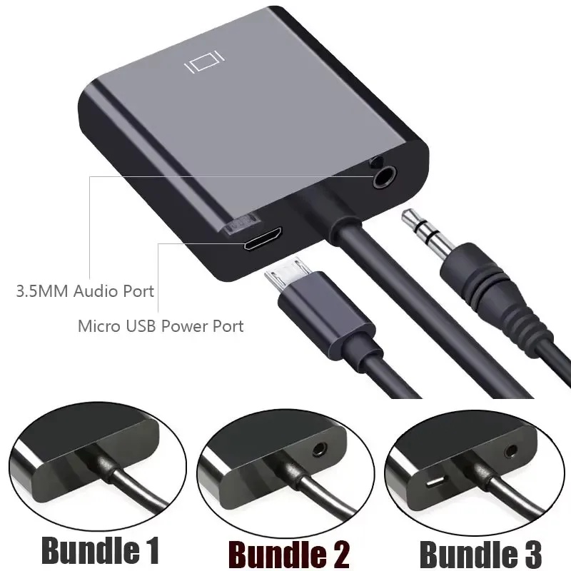 1-4sets HD 1080P HDMI naar VGA - Hdmi Adapter Tablet recensie en prijs