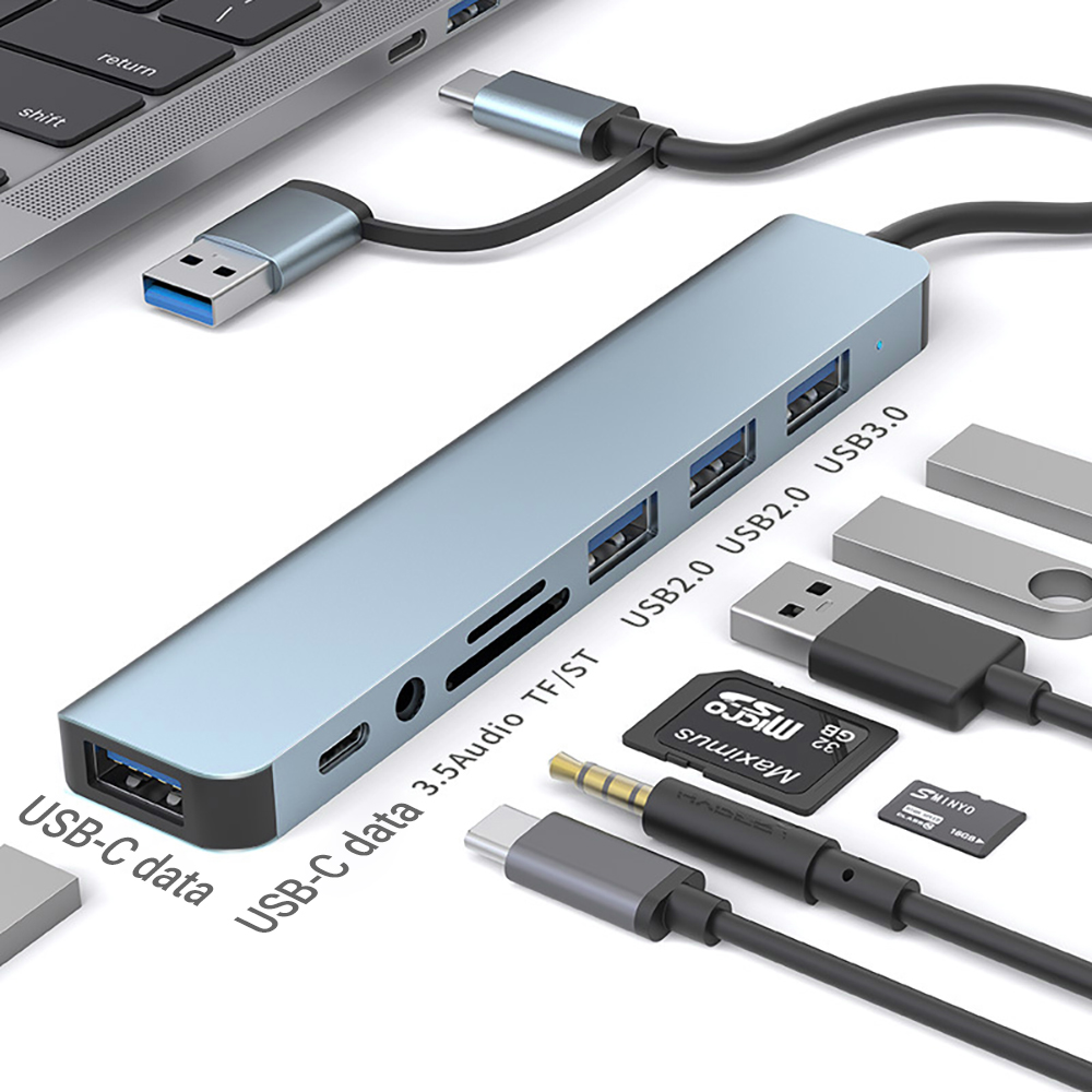 9-in-1 Dual Head USB-dockingst - Tablet Accessories For Students recensie en prijs