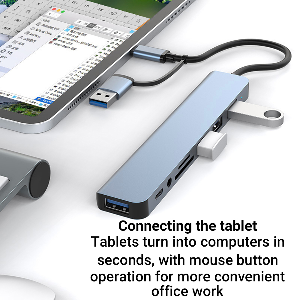 9-in-1 Dual Head USB-dockingst - Tablet Accessories For Students recensie en prijs