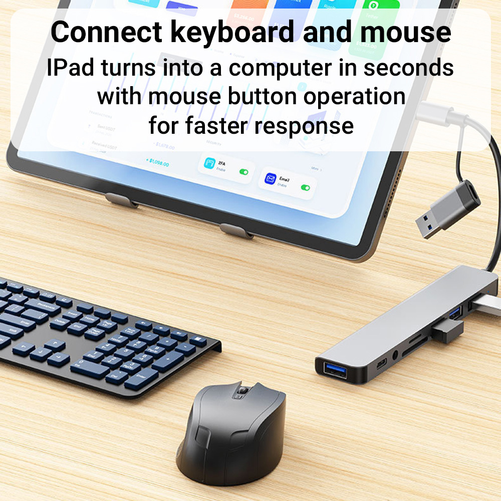 9-in-1 Dual Head USB-dockingst - Tablet Accessories For Students recensie en prijs